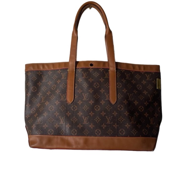 Louis Vuitton Sac Weekend Monogram tote bag Monogram canvas - Picture 2 of 9